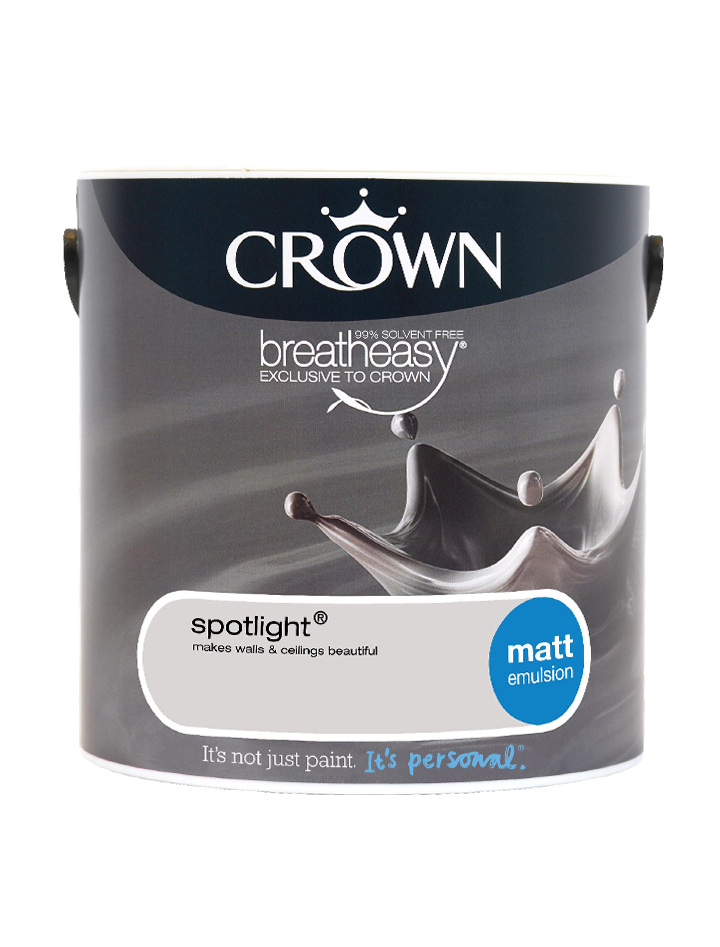 Spotlight® Matt Standard Emulsion Crown Paints