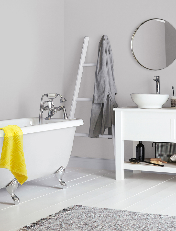 Soft Steel Mid Sheen Bathroom Crown Paints
