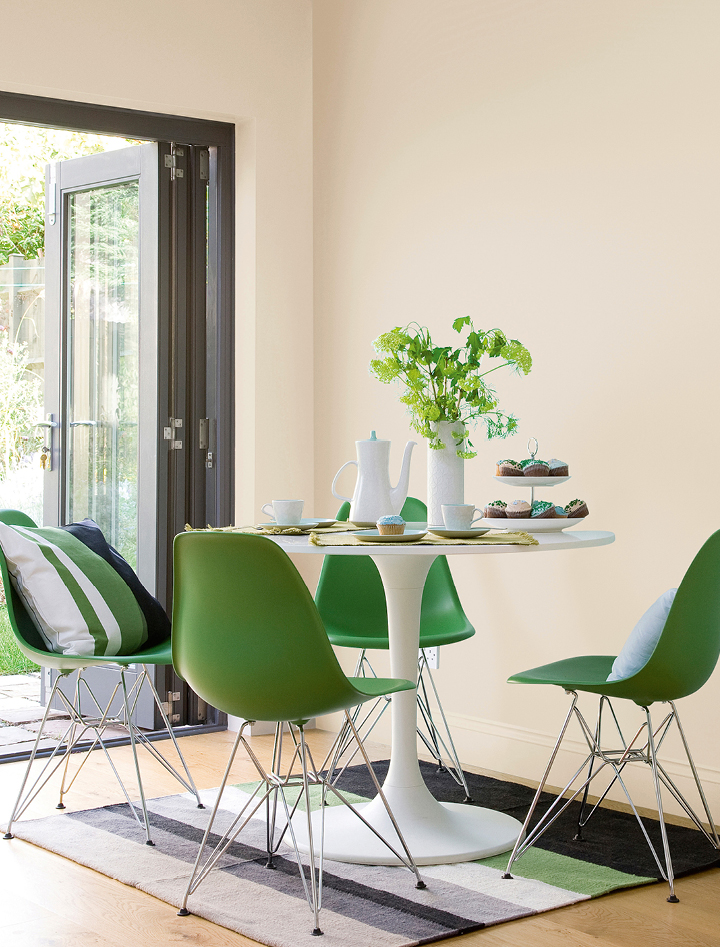 Almond Cream Durable Matt Kitchen Crown Paints