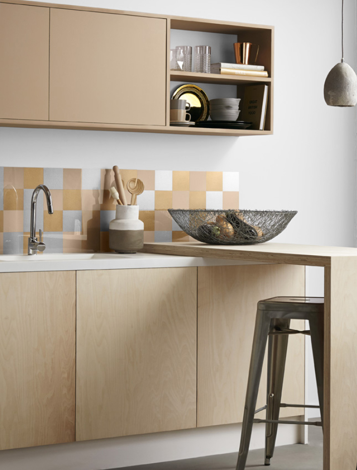 Pure Brilliant White Colour Durable Matt Kitchen Crown Paints