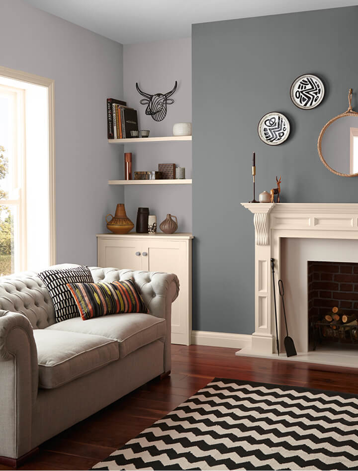 How to ensure your grey  walls  are never boring Crown Paints