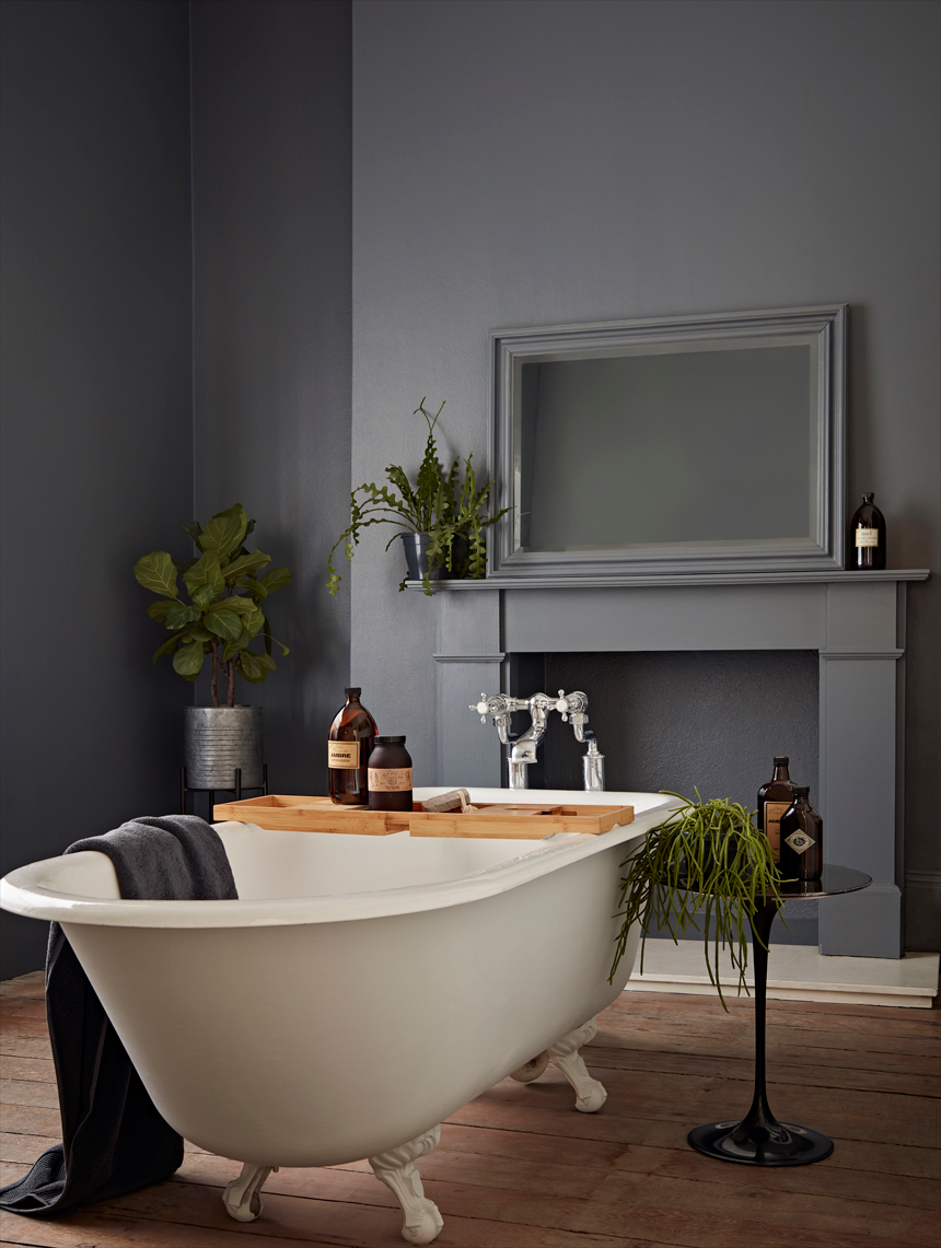 Grey Bathroom - Crown Paints Colours | Crown Paints